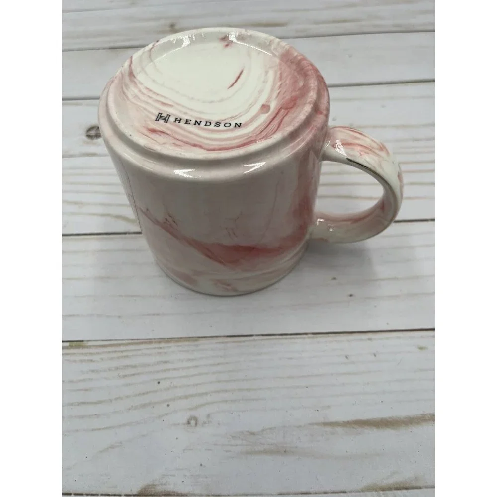 Henderson Pink Marble 30th Birthday Mug 